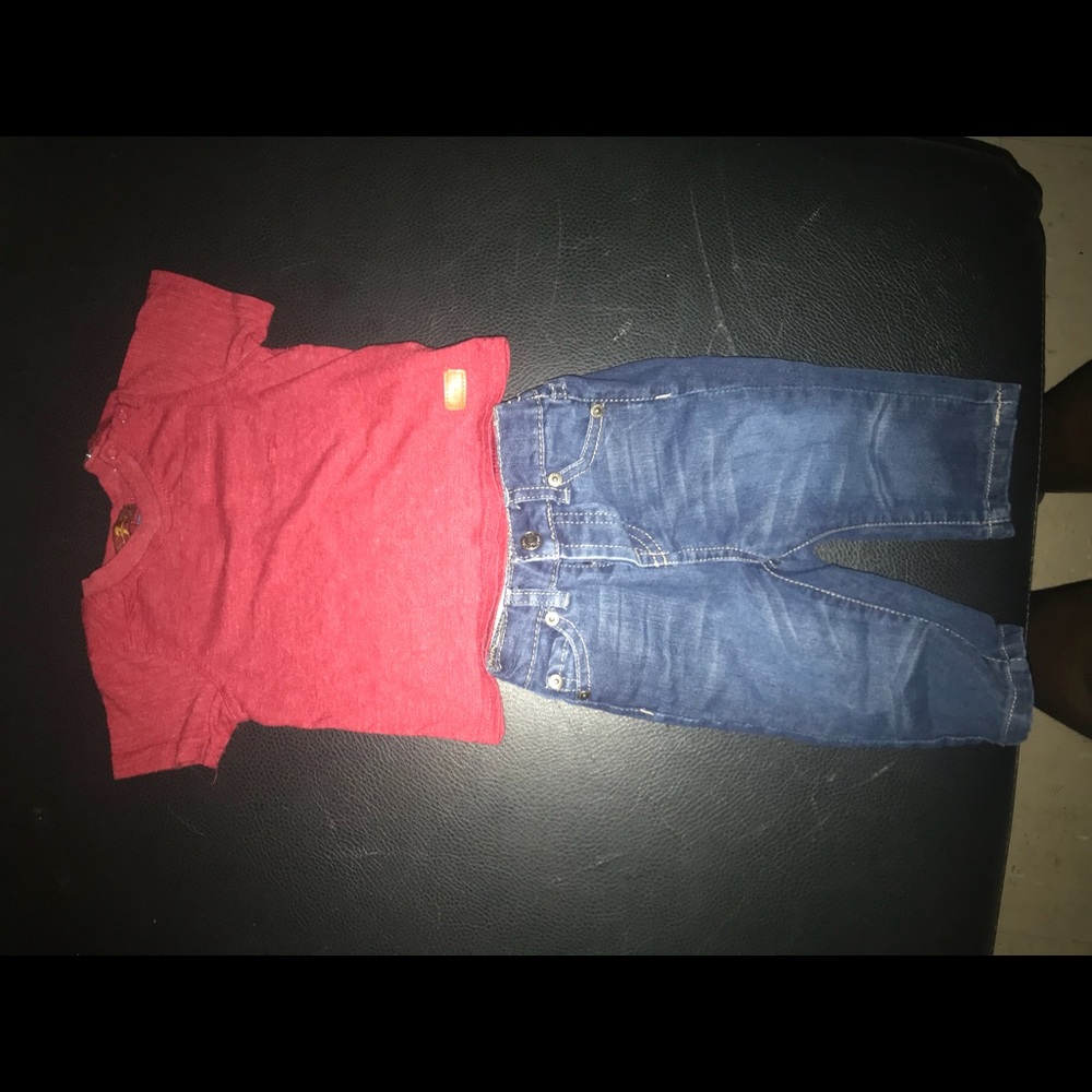 7 for all mankind baby boy outfit